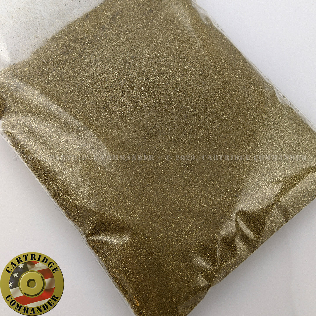 Fine Brass Chips / Shavings, Glitter-like Powder, for bluing, DIY Arts and Crafts projects, Jewelry and Tumbler Resin supplies, Raw Metal Brass Orgonite Orgone, 8 oz ounces