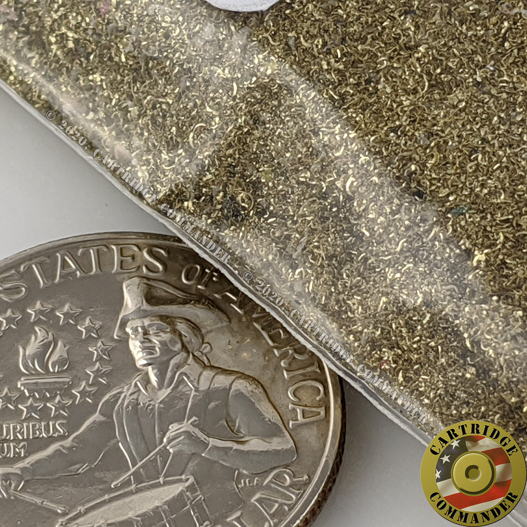 Fine Brass Chips / Shavings, Glitter-like Powder, for bluing, DIY Arts and Crafts projects, Jewelry and Tumbler Resin supplies, Raw Metal Brass Orgonite Orgone, 8 oz ounces