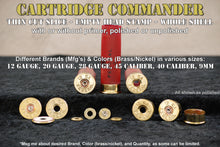 Load image into Gallery viewer, .223 REM/5.56 NATO brass thincut bullet slices, mix mfg, 40-pack